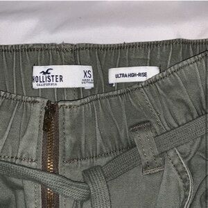 Hollister Green Track Pants Comfortable Joggers